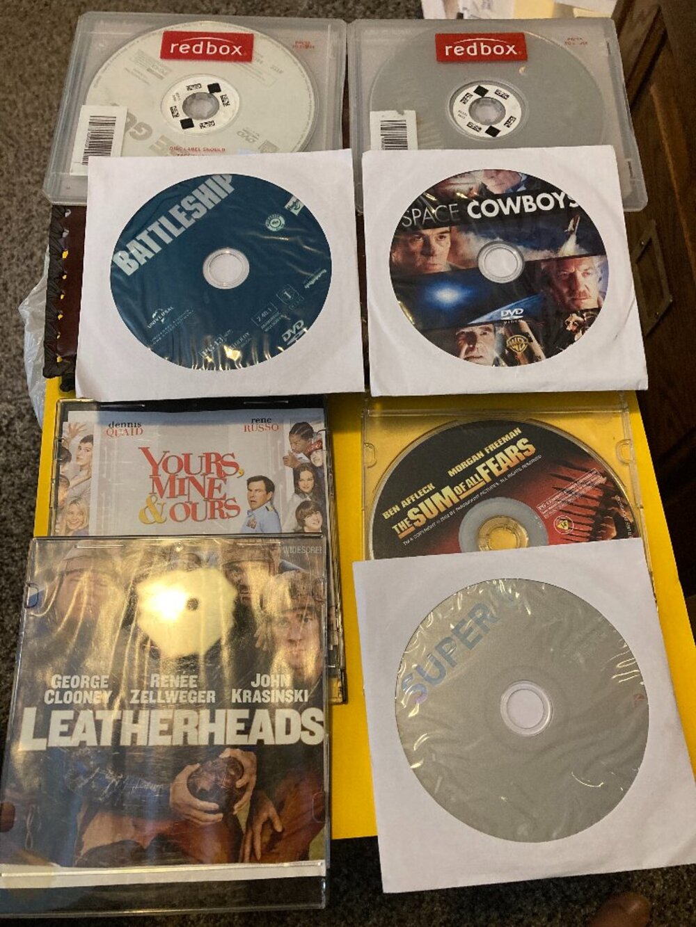8 DVD LOT